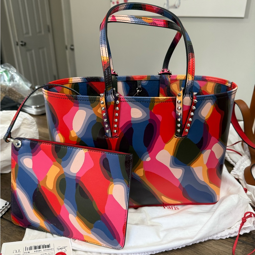 Christian Louboutin NWT Small Cabata Tote